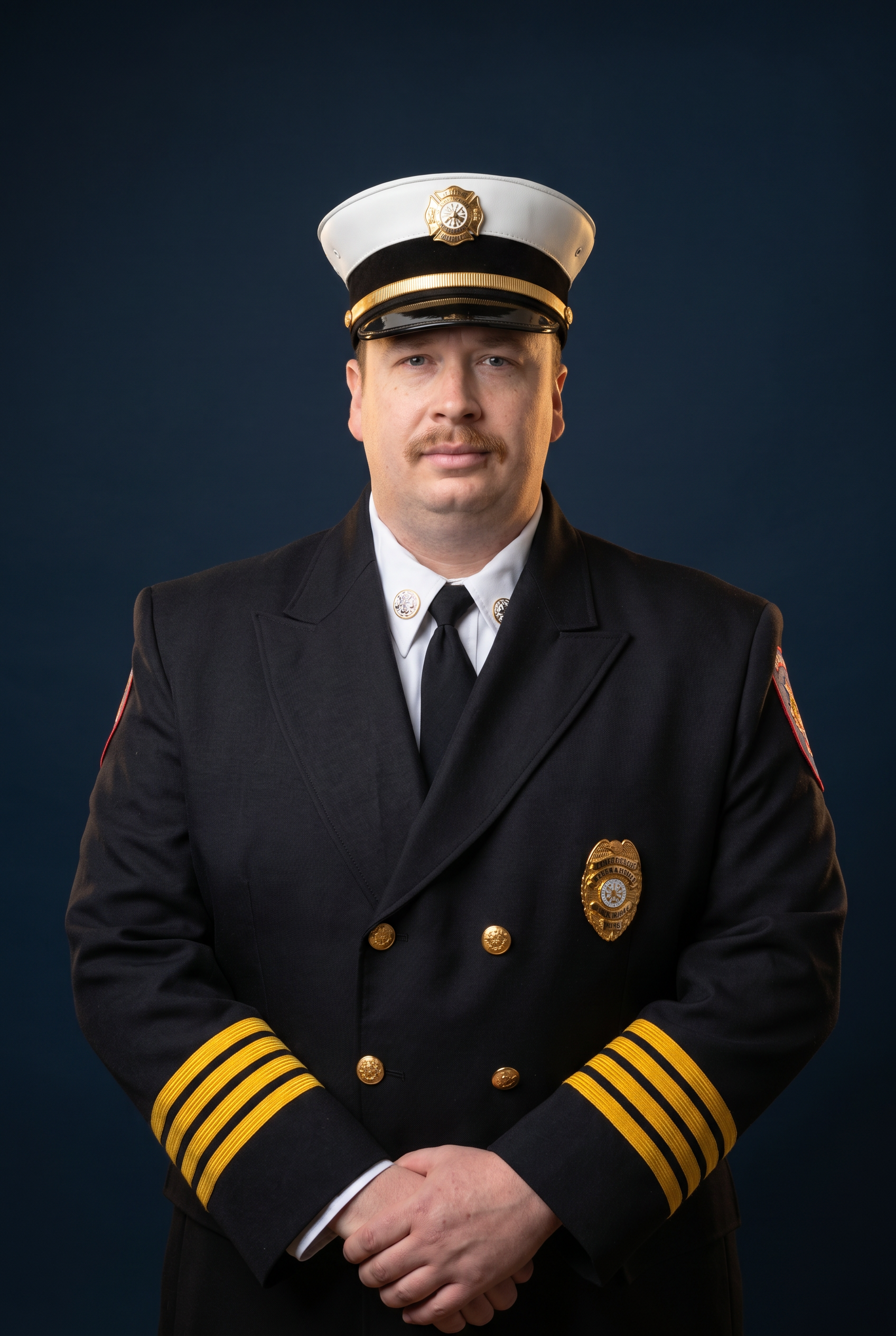 Derek Funyak, Deputy Chief and founder of Beyond the Badge Leadership, in dress uniform